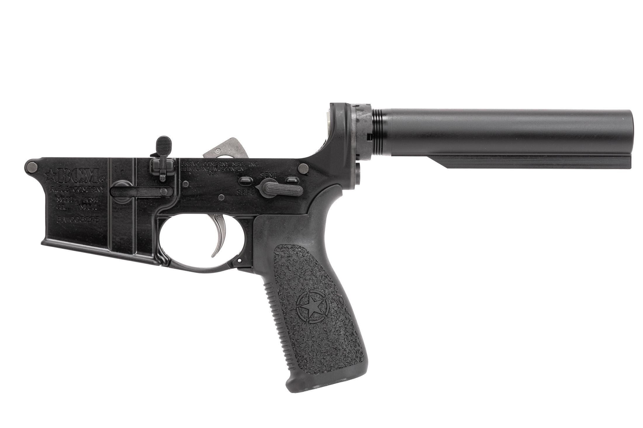 Bravo Company Bravo Company Manufacturing Complete AR-15 Lower Receiver - No Stock - Cosmetic Blem - view 3